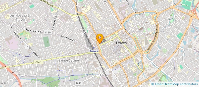 localisation de l'entreprise MONSIEUR OLIVIER MUTTER à TROYES