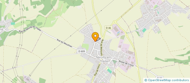 localisation de l'entreprise MONSIEUR OLIVIER MUYS  NEUILLY-EN-THELLE