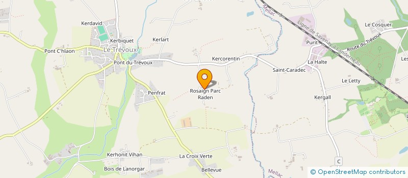 localisation de l'entreprise MONSIEUR OLIVIER NADAN à LE TREVOUX