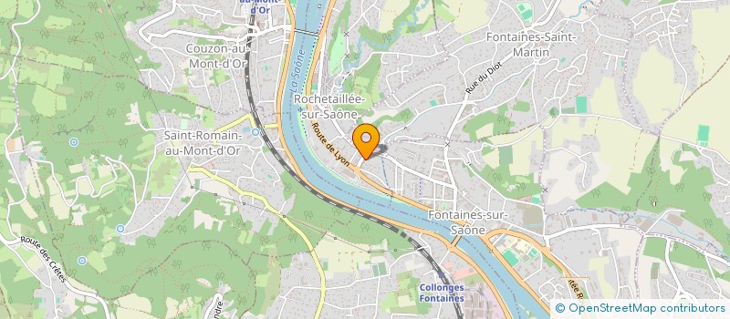 localisation de l'entreprise MONSIEUR OLIVIER NAPOLY à ROCHETAILLEE-SUR-SAONE