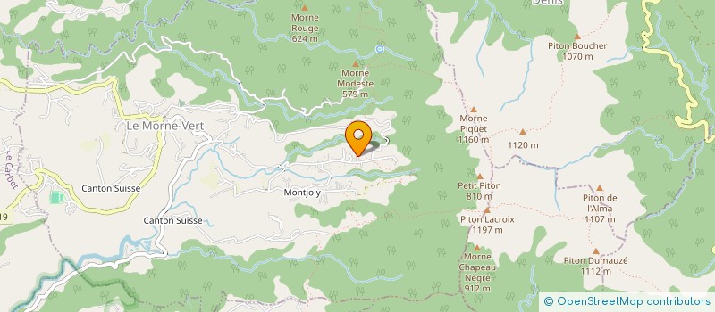 localisation de l'entreprise MONSIEUR OLIVIER NARCIN  LE MORNE-VERT