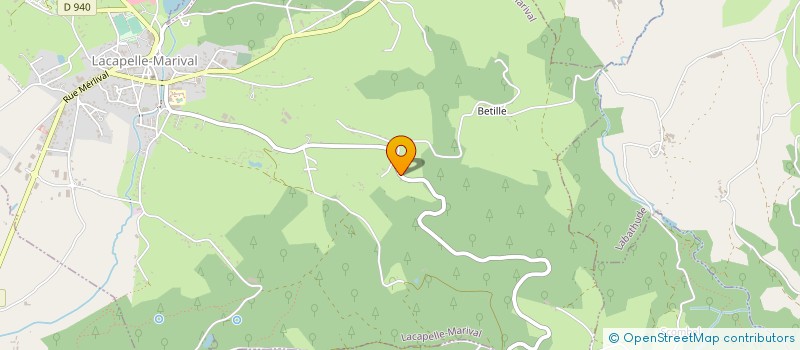 localisation de l'entreprise MONSIEUR OLIVIER NASTORG  LE BOURG