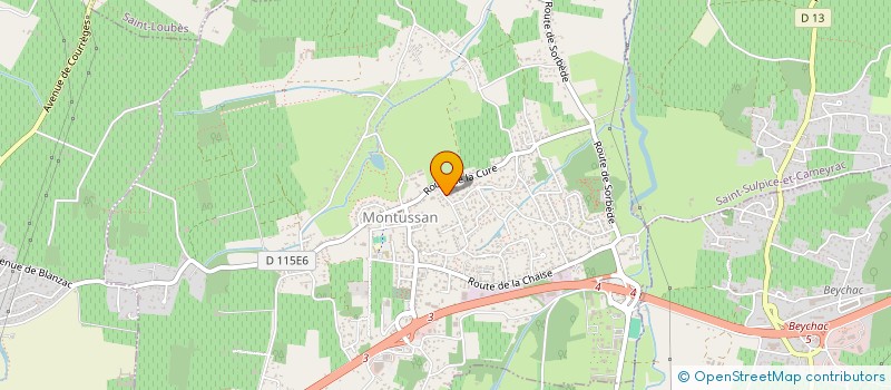 localisation de l'entreprise MONSIEUR OLIVIER NAVAR  MONTUSSAN