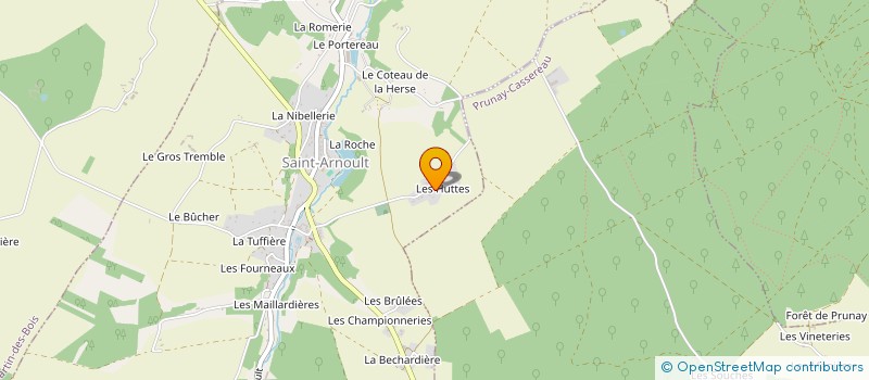 localisation de l'entreprise MONSIEUR OLIVIER NAVARRE à SAINT-ARNOULT