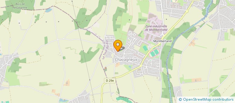 localisation de l'entreprise MONSIEUR OLIVIER NAVARRO  CHARVIEU-CHAVAGNEUX