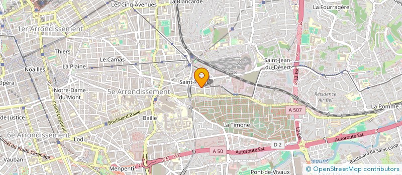 localisation de l'entreprise MONSIEUR OLIVIER NEANT à MARSEILLE