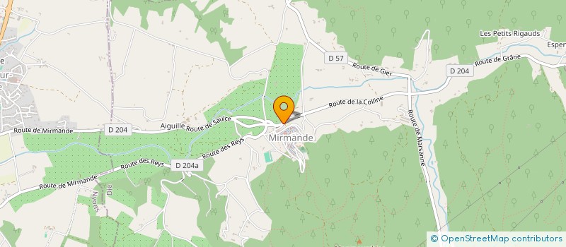 localisation de l'entreprise MONSIEUR OLIVIER NEBOIT  MIRMANDE