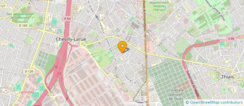 localisation de l'entreprise MONSIEUR OLIVIER NERI  CHEVILLY-LARUE