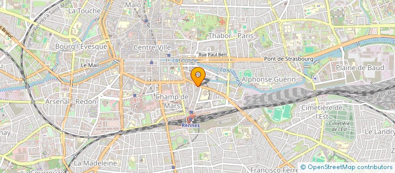 localisation de l'entreprise MONSIEUR OLIVIER NESTELHUT  RENNES