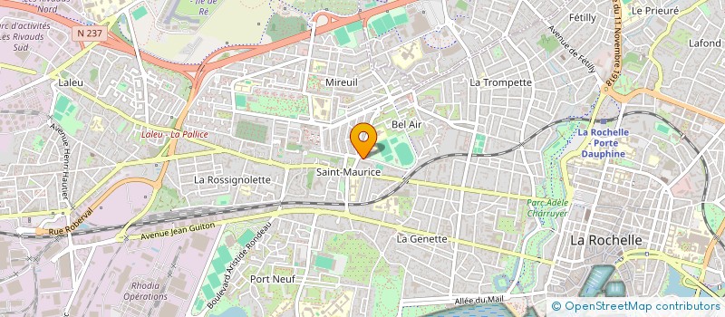 localisation de l'entreprise MONSIEUR OLIVIER NEY  LA ROCHELLE