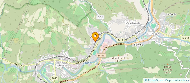 localisation de l'entreprise MONSIEUR OLIVIER NICOLAS  MONTAZELS