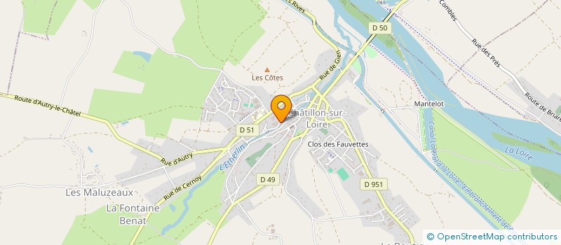 localisation de l'entreprise MONSIEUR OLIVIER NICOLAS BALLANGER à SAINT-FIRMIN-SUR-LOIRE