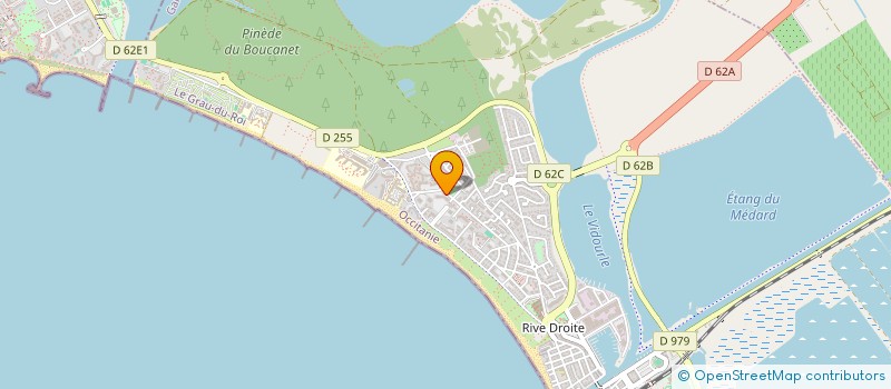 localisation de l'entreprise MONSIEUR OLIVIER NINAT-MANGEONJEAN  LE GRAU-DU-ROI