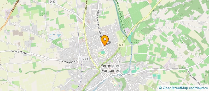 localisation de l'entreprise MONSIEUR OLIVIER NITARD  PERNES-LES-FONTAINES