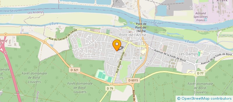 localisation de l'entreprise MONSIEUR OLIVIER NOEL BOZZETTO  PONT-DE-L'ARCHE