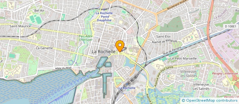 localisation de l'entreprise MONSIEUR OLIVIER NOGARO  LA ROCHELLE