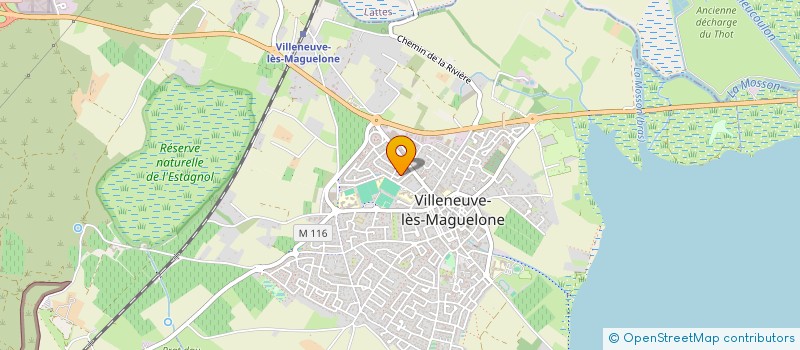 localisation de l'entreprise MONSIEUR OLIVIER NOGUES  VILLENEUVE-LES-MAGUELONE