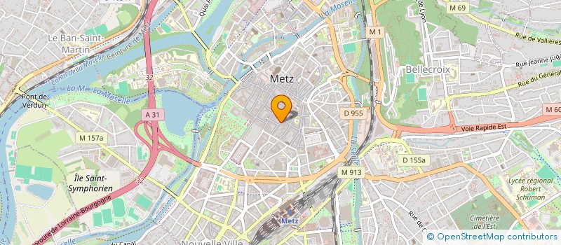 localisation de l'entreprise MONSIEUR OLIVIER NOIRE à METZ