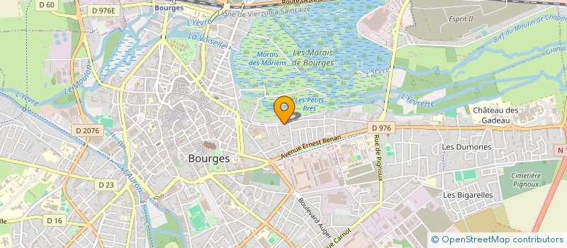 localisation de l'entreprise MONSIEUR OLIVIER NONY à BOURGES