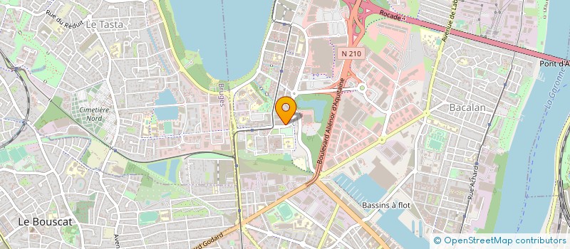 localisation de l'entreprise MONSIEUR OLIVIER NOYELLE  BORDEAUX