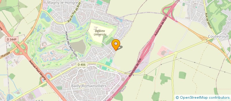 localisation de l'entreprise MONSIEUR OLIVIER NTONI YESSI LOLO  BAILLY-ROMAINVILLIERS