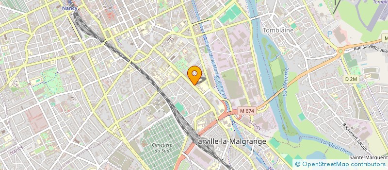 localisation de l'entreprise MONSIEUR OLIVIER NUNGE  NANCY