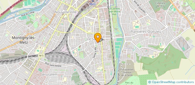 localisation de l'entreprise MONSIEUR OLIVIER NYAME  METZ