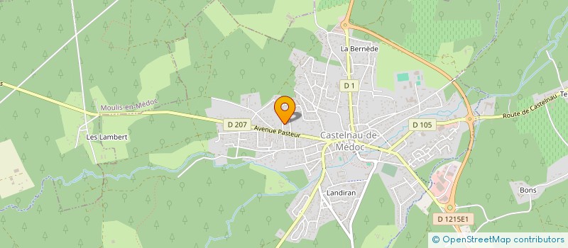 localisation de l'entreprise MONSIEUR OLIVIER OBERON à CASTELNAU-DE-MEDOC