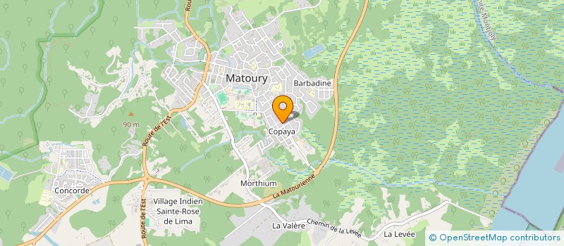 localisation de l'entreprise MONSIEUR OLIVIER OCTAVILLE à MATOURY
