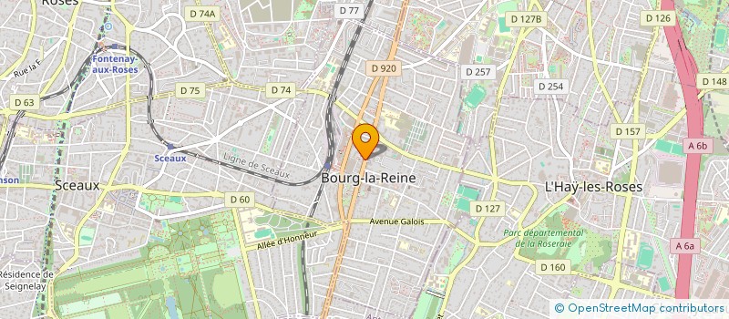 localisation de l'entreprise MONSIEUR OLIVIER ODRU à BOURG-LA-REINE