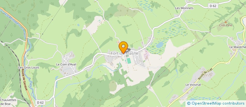 localisation de l'entreprise MONSIEUR OLIVIER OGLIOTTI  FORT-DU-PLASNE