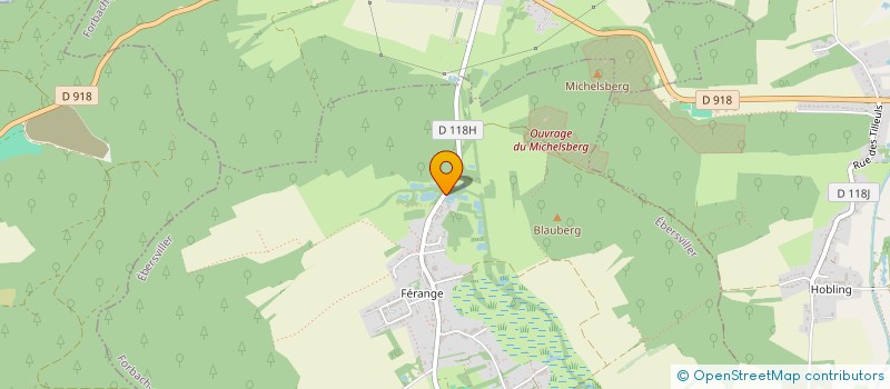 localisation de l'entreprise MONSIEUR OLIVIER OISON  EBERSVILLER