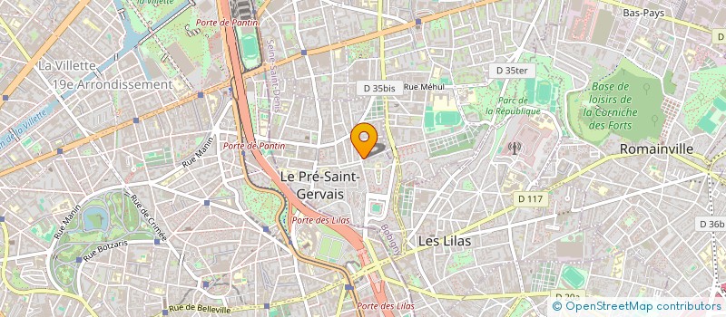 localisation de l'entreprise MONSIEUR OLIVIER OLIVIER LAURAS à LE PRE-SAINT-GERVAIS