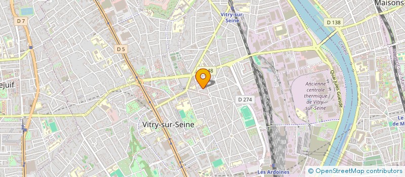 localisation de l'entreprise MONSIEUR OLIVIER ORGERET à VITRY-SUR-SEINE