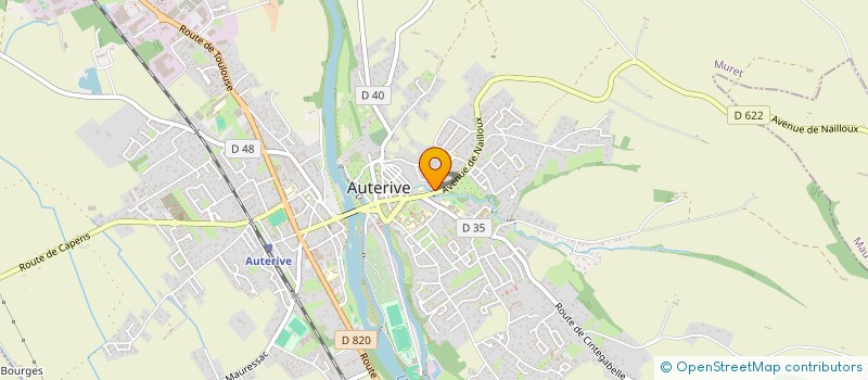 localisation de l'entreprise MONSIEUR OLIVIER ORION  AUTERIVE