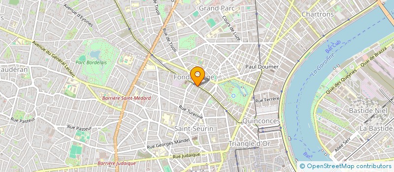 localisation de l'entreprise MONSIEUR OLIVIER OSLISLO  BORDEAUX