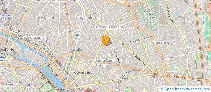 localisation de l'entreprise MONSIEUR OLIVIER OSSIPOFF  PARIS