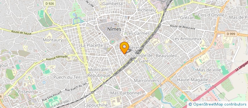 localisation de l'entreprise MONSIEUR OLIVIER OURADOU  NIMES