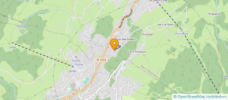 localisation de l'entreprise MONSIEUR OLIVIER OUVRIER-BUFFET  DEMI-QUARTIER