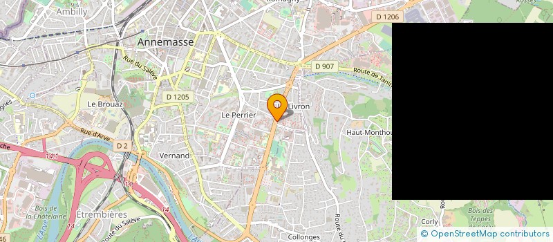 localisation de l'entreprise MONSIEUR OLIVIER PABIOT à ANNEMASSE