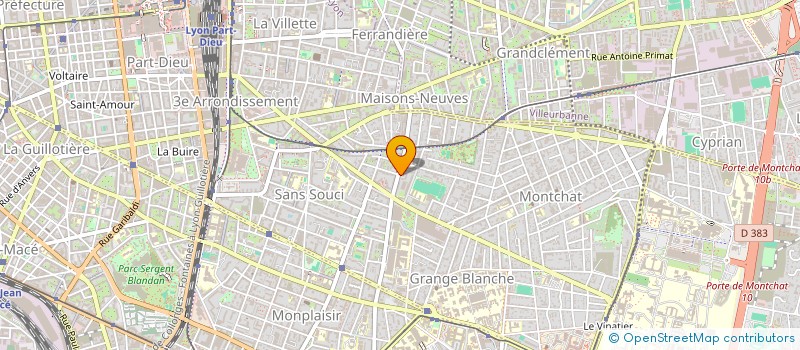 localisation de l'entreprise MONSIEUR OLIVIER PACALET  FAREINS