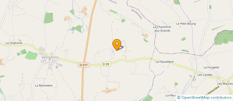 localisation de l'entreprise MONSIEUR OLIVIER PACEY  SOURDEVAL