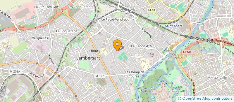 localisation de l'entreprise MONSIEUR OLIVIER PAGE à LAMBERSART