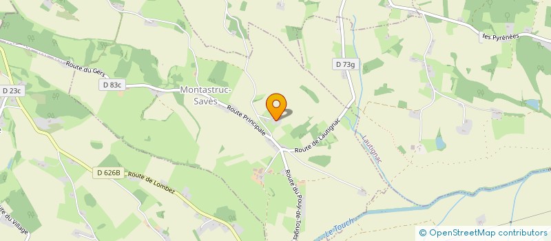localisation de l'entreprise MONSIEUR OLIVIER PAILHAS  MONTASTRUC-SAVES