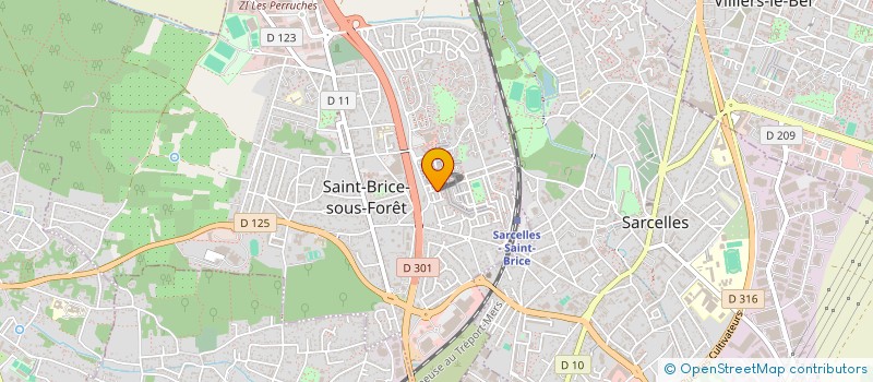 localisation de l'entreprise MONSIEUR OLIVIER PALENZUELA à SAINT-BRICE-SOUS-FORET