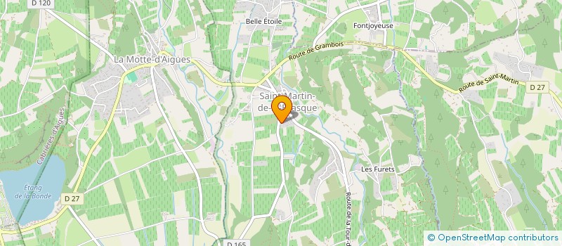 localisation de l'entreprise MONSIEUR OLIVIER PALLEN à SAINT-MARTIN-DE-LA-BRASQUE