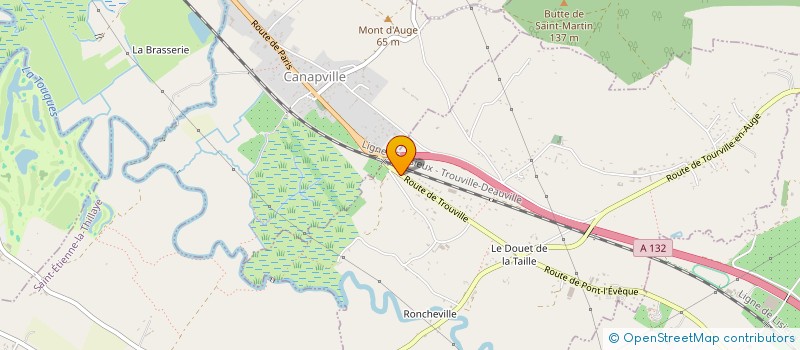 localisation de l'entreprise MONSIEUR OLIVIER PAPAZIAN  SAINT-MARTIN-AUX-CHARTRAINS