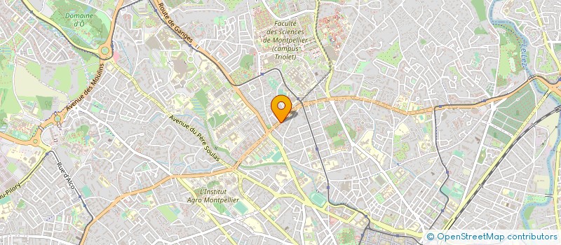 localisation de l'entreprise MONSIEUR OLIVIER PAPE à MONTPELLIER