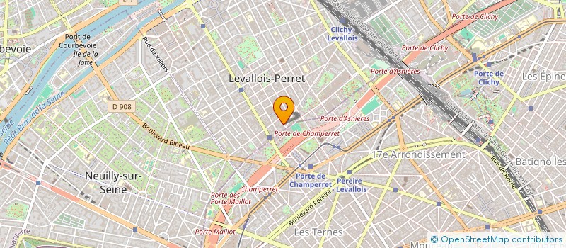 localisation de l'entreprise MONSIEUR OLIVIER PAPIN à LEVALLOIS-PERRET