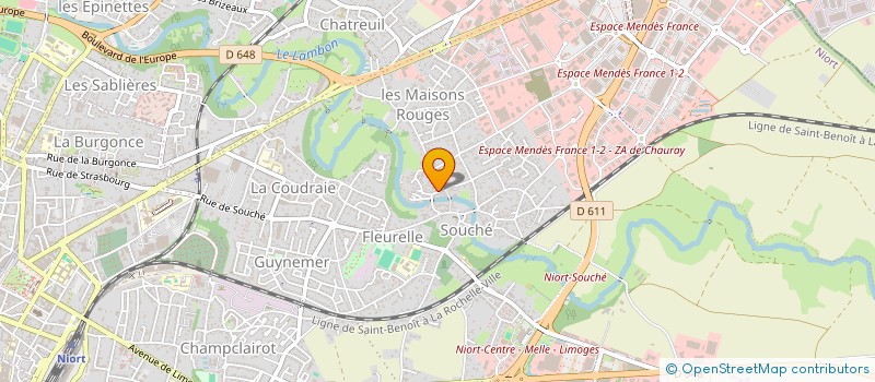 localisation de l'entreprise MONSIEUR OLIVIER PARANTHOEN  NIORT